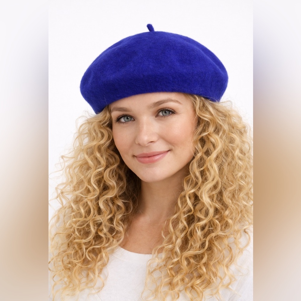 NEW: French “Sapphire” Beret Unisex